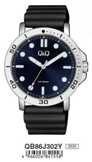 Q&q Attractive Qb86j302y (QB86J302Y) Men's Watch