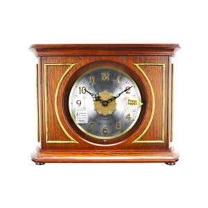 Seiko Clocks Vintage Wood Table Clock - 6 Hi-fi Melody (25