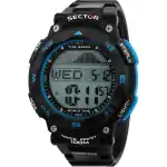 Sector EX-35 Digital Black Dial Quartz R3251534002 100M Men's Watch