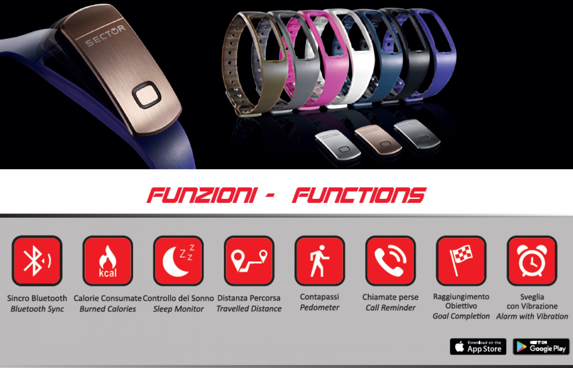 Sector Fit Unisex Smartwatch Health Tracker (R3253595002) - Unisex Watch - Image 4