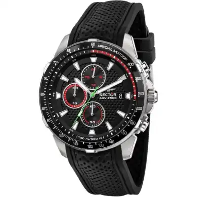 Sector ADV2500 Special MotoGP Chronograph Black Dial Quartz R3271643003 100M Men's Watch