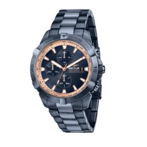 Sector ADV2500 Chronograph Stainless Steel Blue Dial Quartz R3273643007 100M Men's Watch