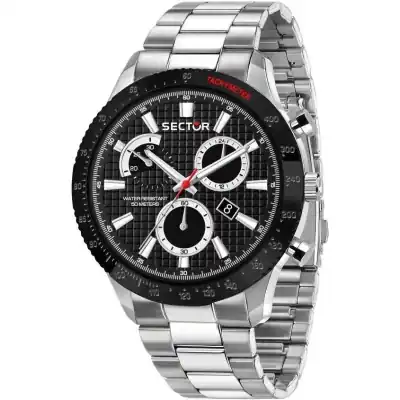 Sector 270 Chronograph Stainless Steel Black Dial Quartz R3273778002 Men's Watch