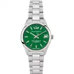 Philip Watch Swiss Made Caribe Urban Stainless Steel Green Dial Quartz R8253597647 100M Men's Watch