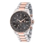 Maserati Sfida Chronograph Brown Dial Quartz R8873640014 100M Men's Watch