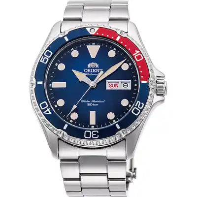 Orient Mako Kamasu Blue Dial Automatic Diver's RA-AA0812L19B 200M Men's Watch