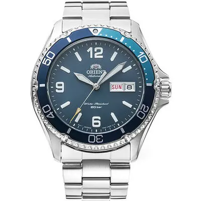 Orient Sports Kamasu Mako III Stainless Steel Blue Dial Automatic Diver's RA-AA0818L19B RA-AA0818L39B 200M Men's Watch