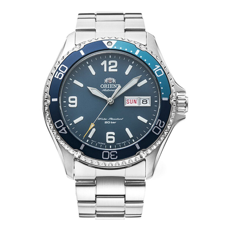 Orient Sports Kamasu Mako III Stainless Steel Blue Dial Automatic Diver's RA-AA0818L19B RA-AA0818L39B 200M Men's Watch