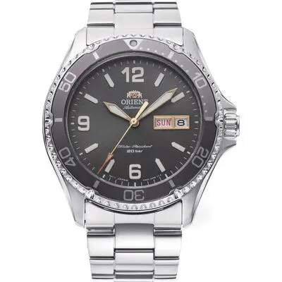 Orient Sports Kamasu Mako III Stainless Steel Grey Dial Automatic Diver's RA-AA0819N19B RA-AA0819N39B 200M Men's Watch