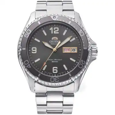 Orient Sports Kamasu Mako III Stainless Steel Grey Dial Automatic Diver's RA-AA0819N19B RA-AA0819N39B 200M Men's Watch