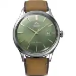 Orient Bambino Version 4 Leather Strap Green Dial Automatic RA-AC0P01E10B RA-AC0P01E30B Men's Watch