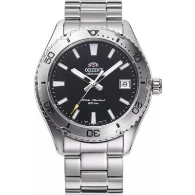 Orient Sports Mako Stainless Steel Black Dial Automatic Diver's Ra-ac0q01b10b Ra-ac0q01b30b 200m Men's Watch