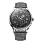 Orient Bambino Version 8 Classic Leather Strap Grey Dial Automatic RA-AK0704N10B Men's Watch