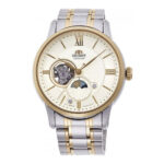 Orient Classic Sun & Moon Open Heart Automatic RA-AS0007S10B RA-AS0007S30B Men's Watch