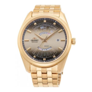 Orient Contemporary Multi Year Calendar Gold Tone Dial Automatic RA-BA0001G10B Men's Watch