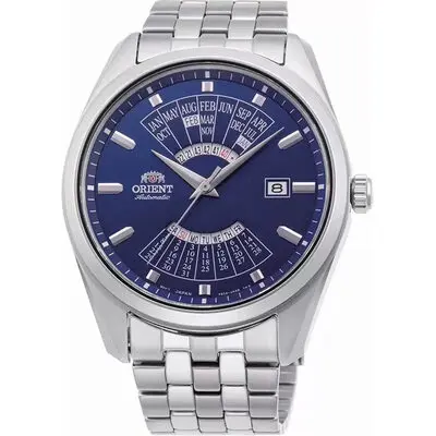 Orient Multi Year Calendar Blue Dial Stainless Steel Automatic RA-BA0003L10B Men's Watch