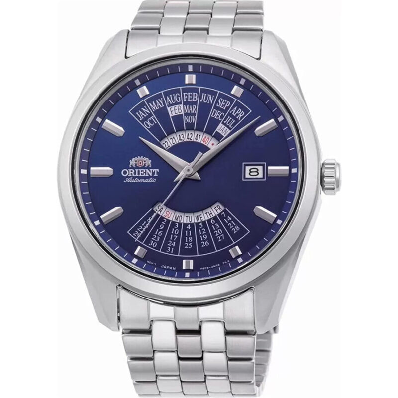 Orient Multi Year Calendar Blue Dial Stainless Steel Automatic RA-BA0003L10B Men's Watch