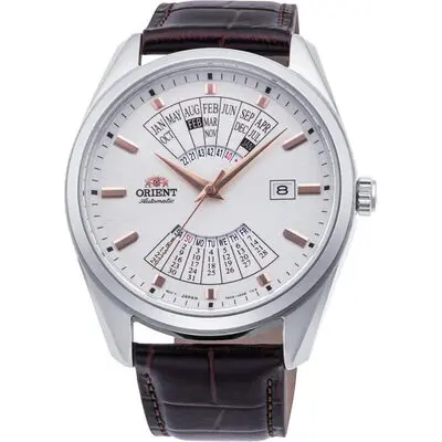 Orient Multi Year Calendar White Dial Leather Automatic RA-BA0005S10B RA-BA0005S30B Men's Watch