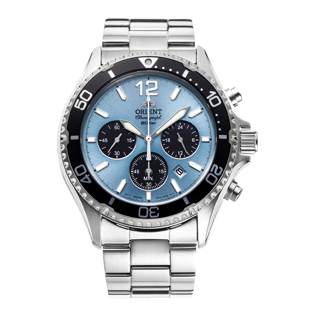 Orient Mako Solar Powered RA-TX0206L10B Men's Watch Chronograph 1 Orient Mako Solar Powered RA-TX0206L10B Men's Watch Chronograph