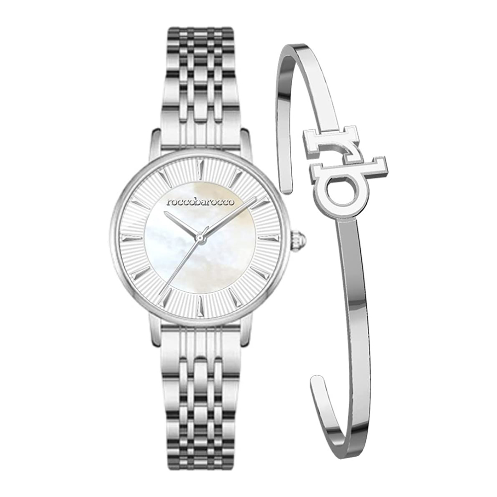 Roccobarocco RB.4659L-01M Women's Watch and Bangle Set 1 Roccobarocco RB.4659L-01M Ladies Watch and Bangle Set