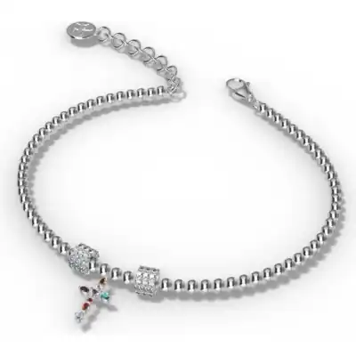 Roccobarocco Ladies Bracelet RBJ0023SS