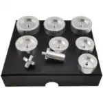 Assortimento 7 Tasselli In Alluminio & Derlin Per Installare Ghiere - Set Of 7 Aluminum & Derlin Dowels To Place Watch Bezels (RR106017) Unisex WATCHES