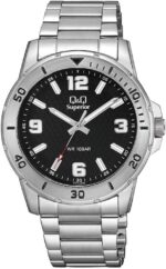 Q&q superior Gent Diver Date (S372J205Y) Men's Watch