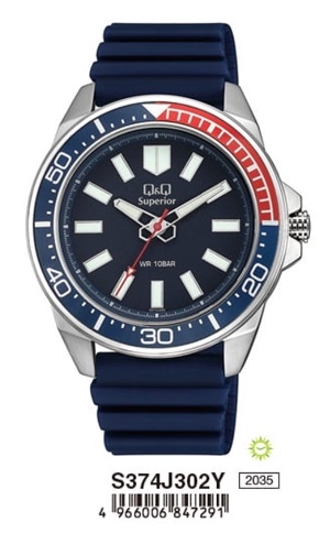 Q&q Fashion Superior (S374J302Y) Men's Watch