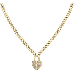 Morellato Abbraccio Gold Tone Stainless Steel Necklace SABG25 For Women