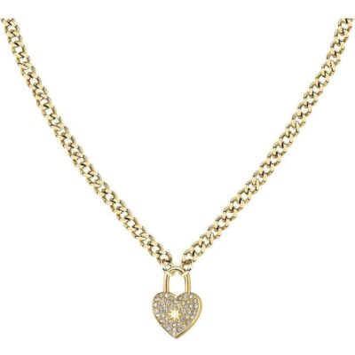 Morellato Abbraccio Gold Tone Stainless Steel Necklace SABG25 For Women
