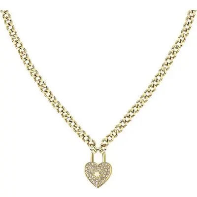 Morellato Abbraccio Gold Tone Stainless Steel Necklace SABG25 For Women