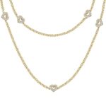 Morellato Incontri Gold Tone Stainless Steel SAUQ03 Women's Necklace