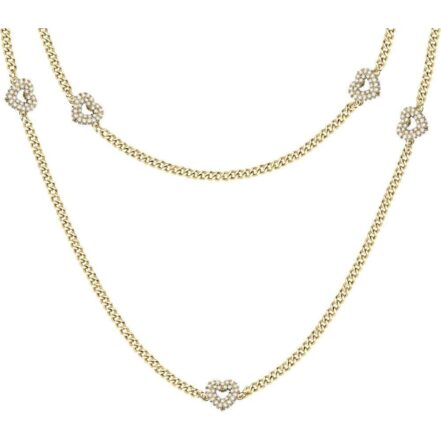 Morellato Incontri Gold Tone Stainless Steel SAUQ03 Women's Necklace