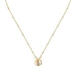 Morellato Istanti Gold Tone Stainless Steel Necklace SAVZ03 For Women