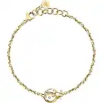 Morellato Istanti Gold Tone Stainless Steel Bracelet SAVZ08 For Women