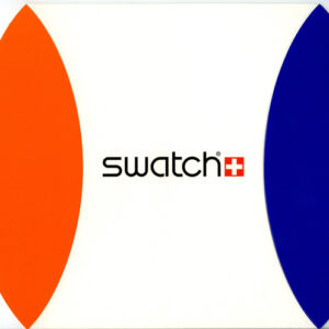 Swatch Gift Box (21x25 - Blue/orange) 20 Pcs. (SBOX1) Unisex WATCHES