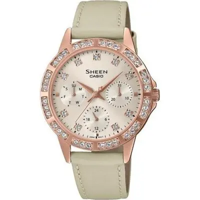 Casio Sheen Lady Crystal Pink