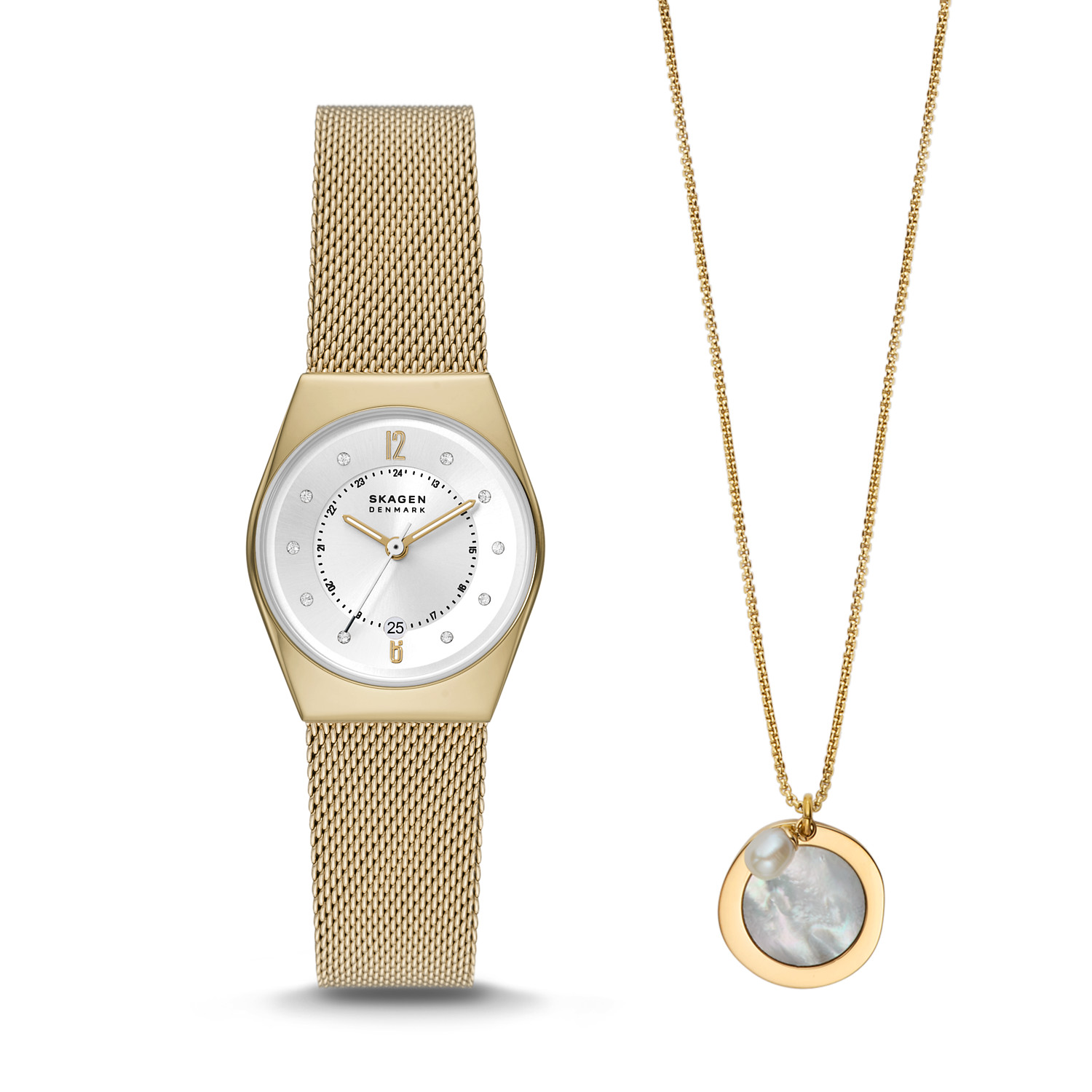 SKAGEN WATCHES GRENEN LILLE BOX SET (SKW1152SET) - Women's Watch