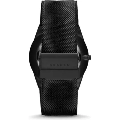 Skagen Melbye Black Titanium Case with Mesh Band SKW6006 Men's Watch