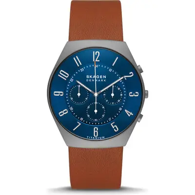 SKAGEN WATCHES GRENEN CHRONOGRAPH TITANIUM LE (SKW6854) -  Men's Watch