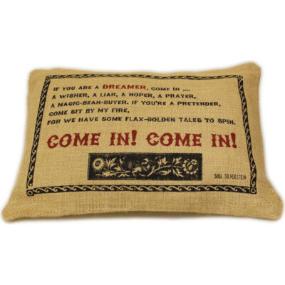 Cuscini Letterari - Copricuscino In Juta Lavata / Juta Washed Pillow Case Come In! - Size 38x25cm (SLEEP-J-08) Unisex FASHION ACCESSORIES