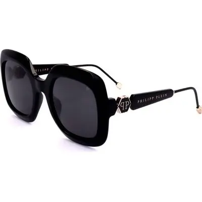 Philipp Plein Sunglasses Spp065s Shiny Night Blue (SPP065S-0700 55-16-145) Men EYEWEAR