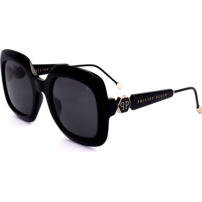 Philipp Plein Sunglasses Spp065s Shiny Night Blue (SPP065S-0700 55-16-145) Men EYEWEAR