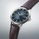 Seiko Presage Cocktail Time Calf Leather Strap Blue Dial Automatic SRPK15J1 Men’s Watch - SRPK15J1
