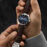 Seiko Presage Cocktail Time Calf Leather Strap Blue Dial Automatic SRPK15J1 Men's Watch