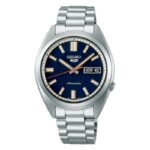 Seiko 5 Sports SNXS Series Stainless Steel Rinse Blue Dial Automatic SRPK87K1 100M Men's watch