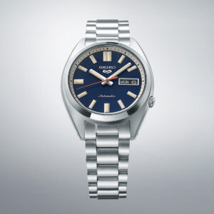 Seiko 5 Sports SNXS Series Stainless Steel Rinse Blue Dial Automatic SRPK87K1 100M Men’s watch - SRPK87K1