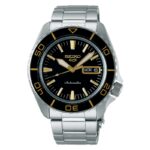 Seiko 5 Sports SKX Series Stainless Steel Black Sunray Dial Automatic SRPK99K1 100M Men's watch