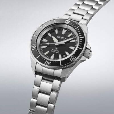 Seiko Prospex Sea Samurai Shog-urai Stainless Steel Black Dial Automatic Diver’s SRPL13K1 200M Men’s Watch - SRPL13K1