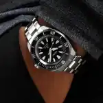 Seiko Prospex Sea Samurai Shog-urai Stainless Steel Black Dial Automatic Diver’s SRPL13K1 200M Men’s Watch - SRPL13K1